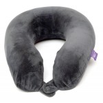 VIAGGI U Shape Memory Foam Travel Neck Pillow - Grey